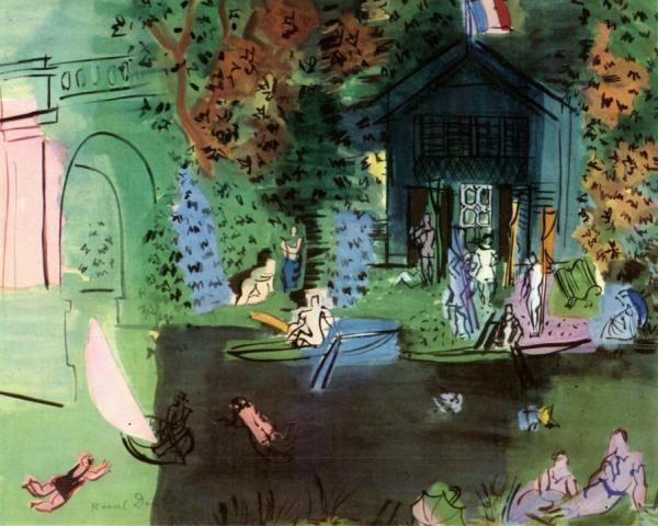 Boating by Raoul Dufy