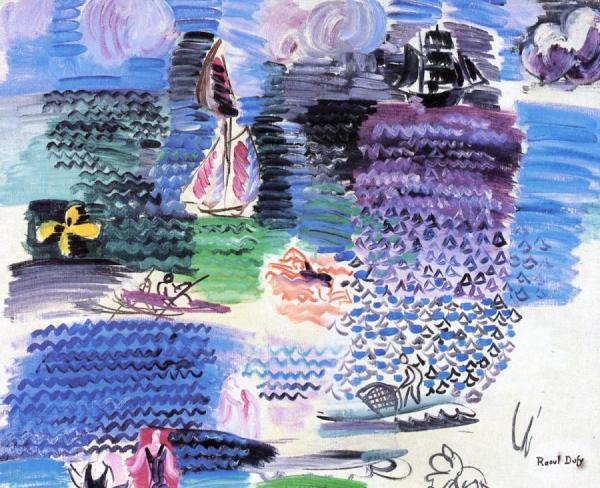 Boats by Raoul Dufy