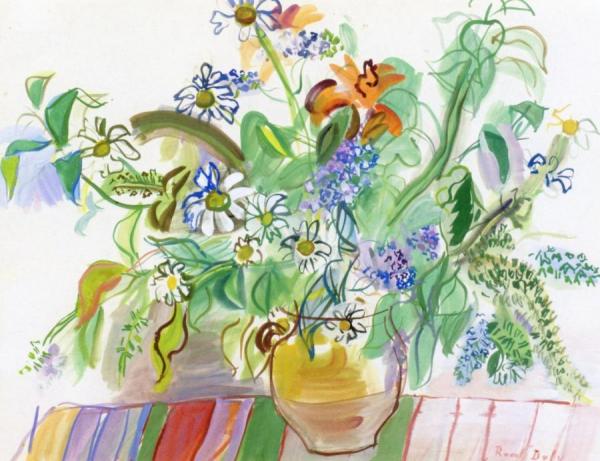 Bouquet Of Flowers by Raoul Dufy
