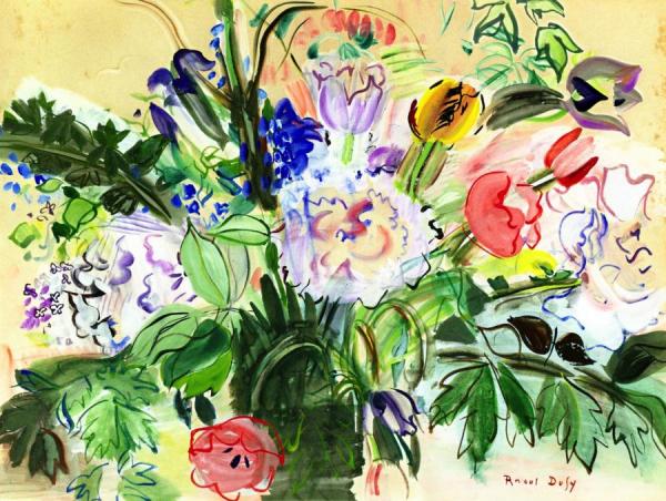 Bouquet Of Flowers by Raoul Dufy