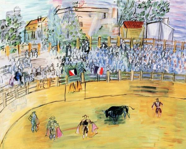 Bullfight by Raoul Dufy