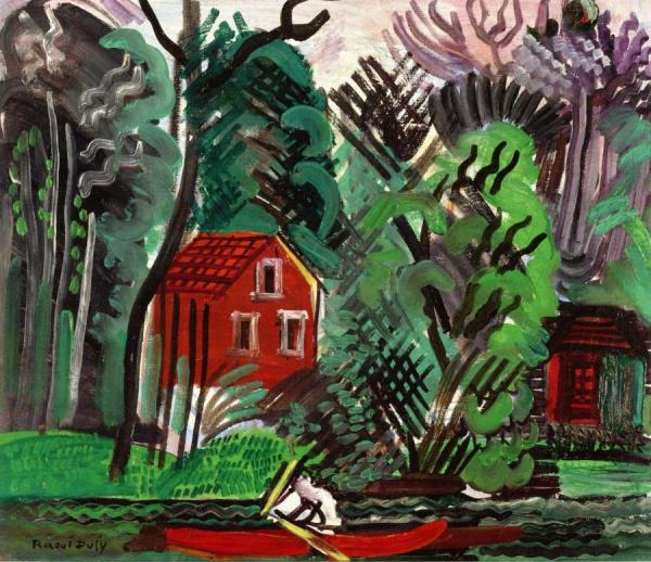 Canoeing by Raoul Dufy