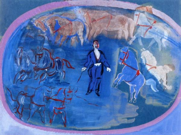 Circus Horses by Raoul Dufy