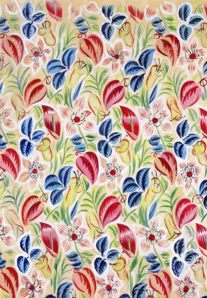 Composition With Flowers by Raoul Dufy