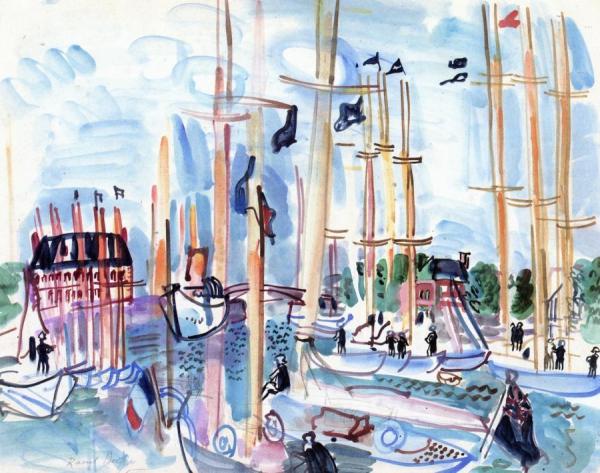 Deauville by Raoul Dufy