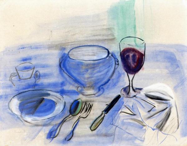 Dinner by Raoul Dufy