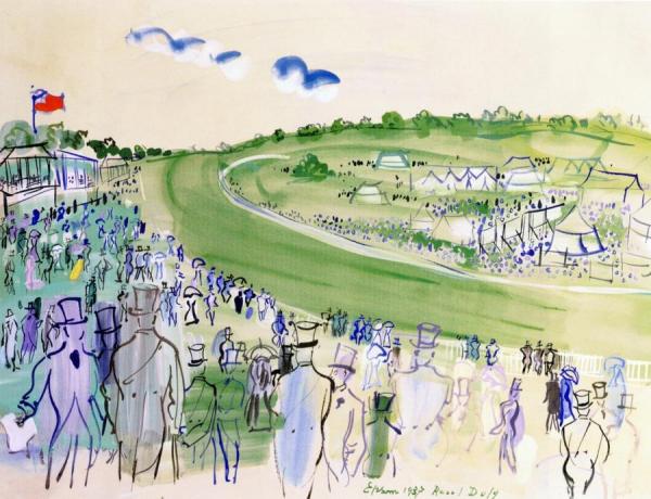 Epsom by Raoul Dufy