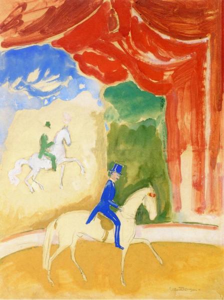 Equestrian by Raoul Dufy