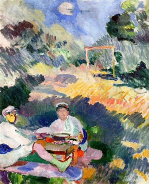 Gymnasts by Raoul Dufy