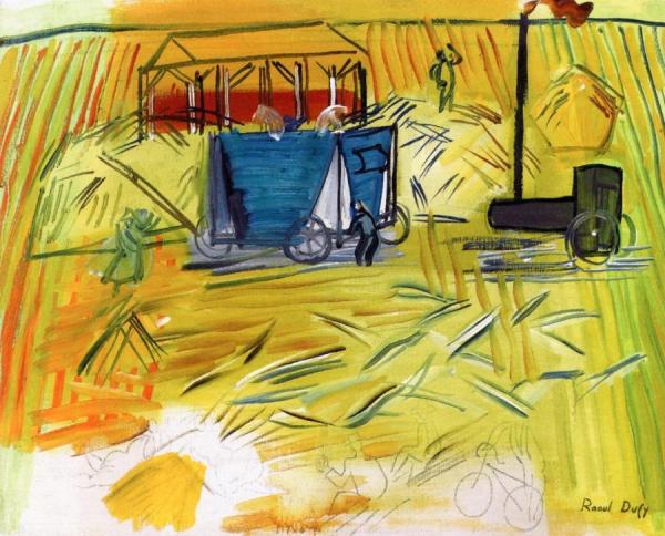 Harvest Scene by Raoul Dufy