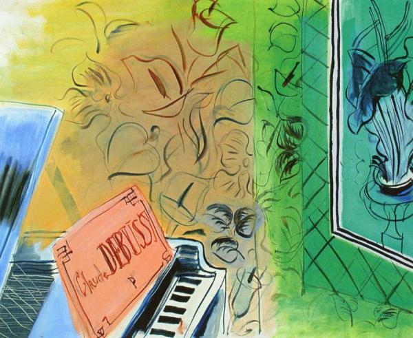 Homage To Claude Debussy by Raoul Dufy