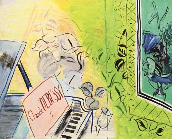 Homage To Claude Debussy by Raoul Dufy