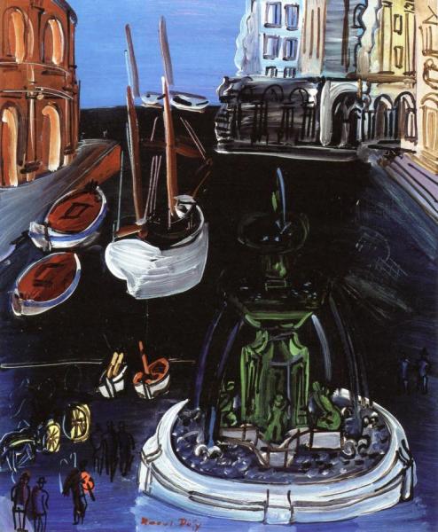 Homage To Claude Lorrain by Raoul Dufy