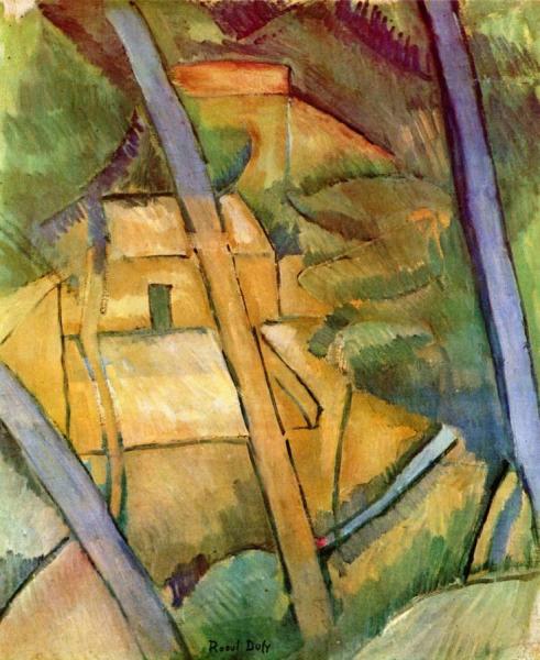 House Among The Trees by Raoul Dufy