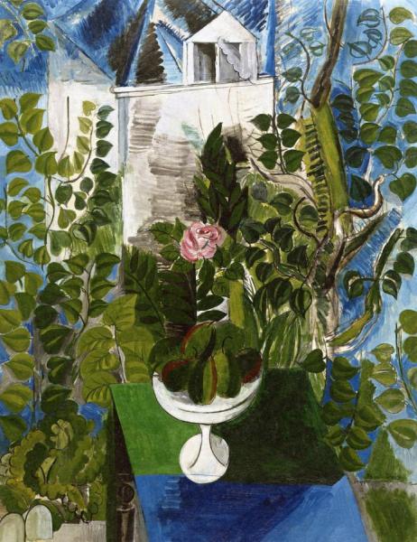House And Garden At Havre by Raoul Dufy
