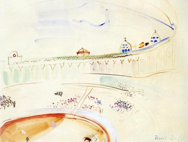 In The Arena by Raoul Dufy
