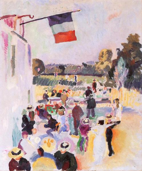 July In Falaise by Raoul Dufy