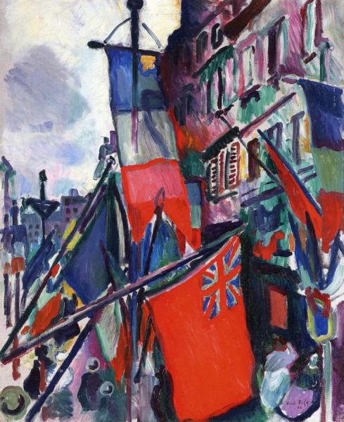 July In Havre by Raoul Dufy