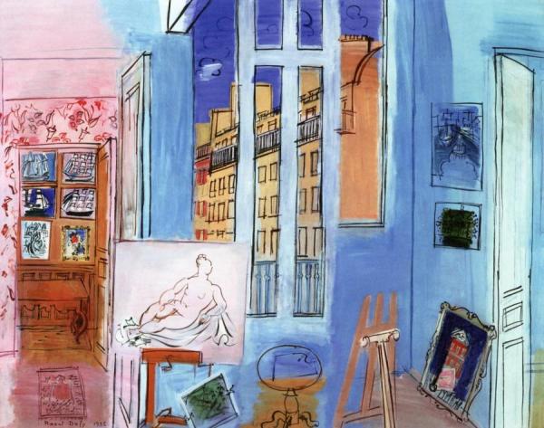 L'atelier De L'impasse De Guelma by Raoul Dufy