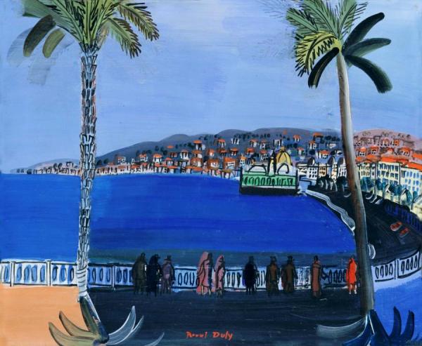 La Baie Des Anges, Nice by Raoul Dufy
