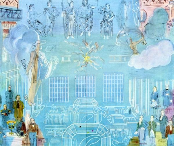 La Fée Electricité by Raoul Dufy