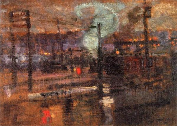 La Gare St-lazare by Raoul Dufy