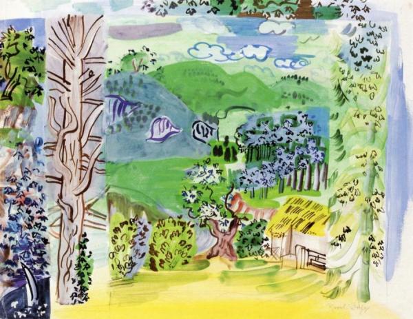 Landscape by Raoul Dufy