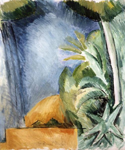 Landscape At L'estaque by Raoul Dufy
