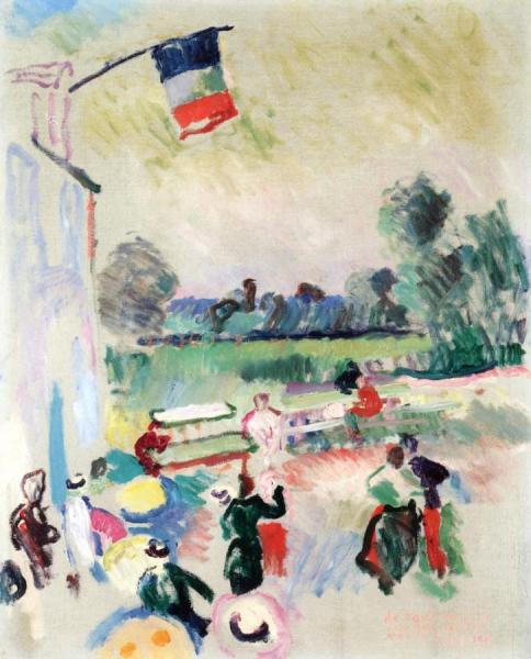 Le Bal Champêtre by Raoul Dufy