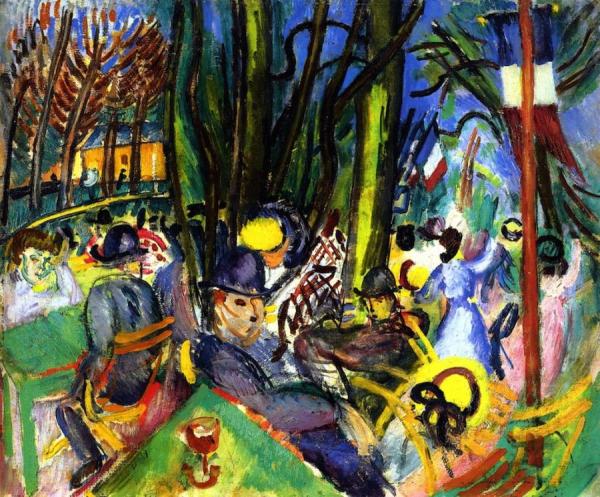 Le Bal Champêtre by Raoul Dufy