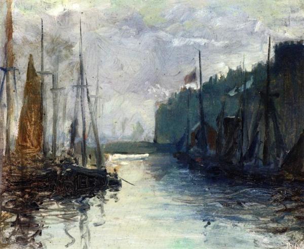 Le Bassin De La Barre by Raoul Dufy