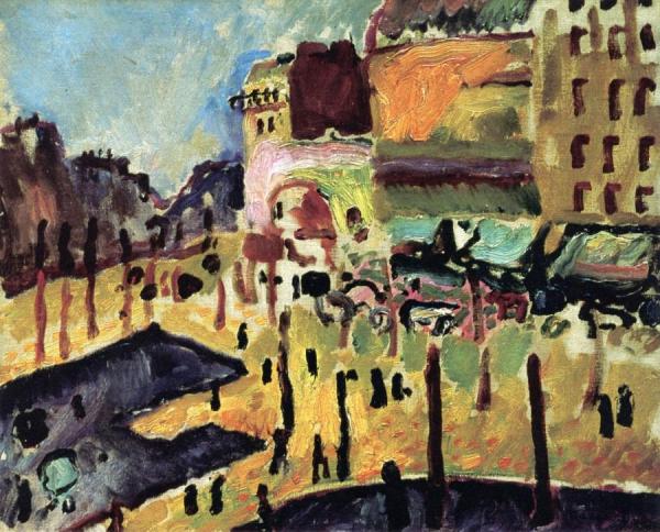 Le Boulevard Rochechouart by Raoul Dufy