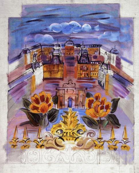 Le Carrousel Du Louvre by Raoul Dufy