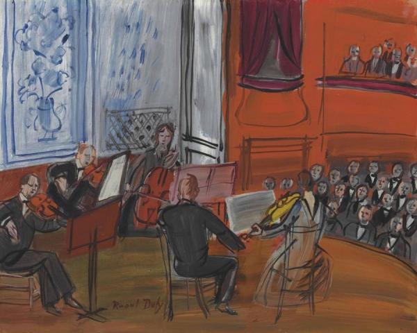 Le Quintette by Raoul Dufy
