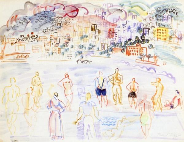Les Ballets De Monte Carlo by Raoul Dufy