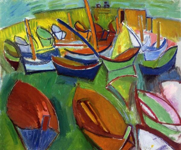 Les Martigues by Raoul Dufy