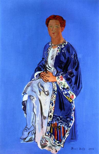 Madame Roudinesco by Raoul Dufy