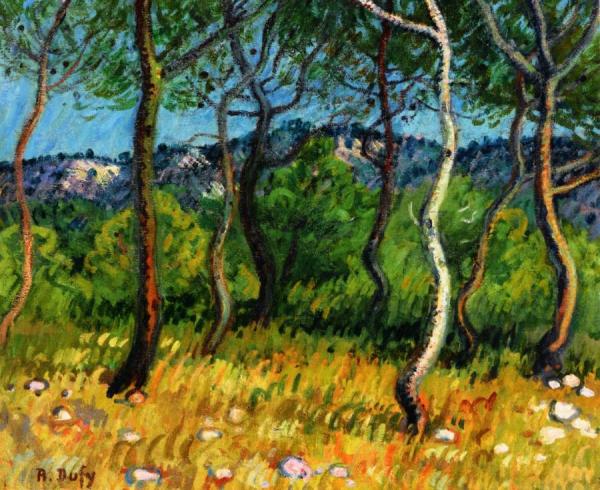 Martigues Landscape by Raoul Dufy