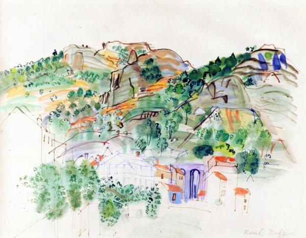 Mountain Landscape by Raoul Dufy