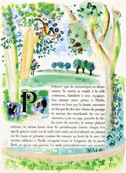 Norman Landscape by Raoul Dufy