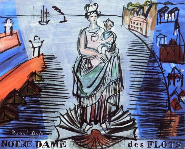 Notre Dame Des Flots by Raoul Dufy