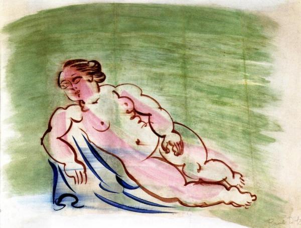Nude by Raoul Dufy