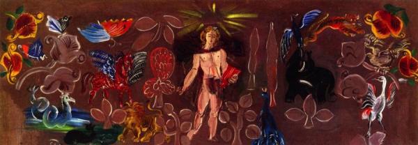 Orpheus Charming The Animals by Raoul Dufy