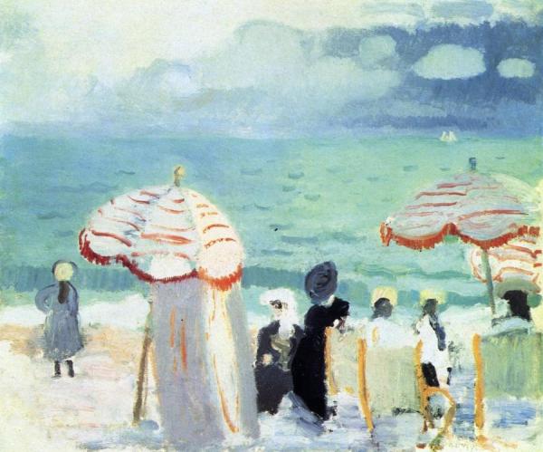 Parasols by Raoul Dufy