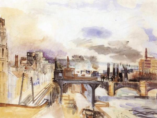 Parisian Bridge by Raoul Dufy