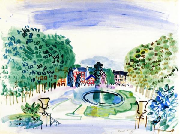 Raoul Dufy Park At Lisieux