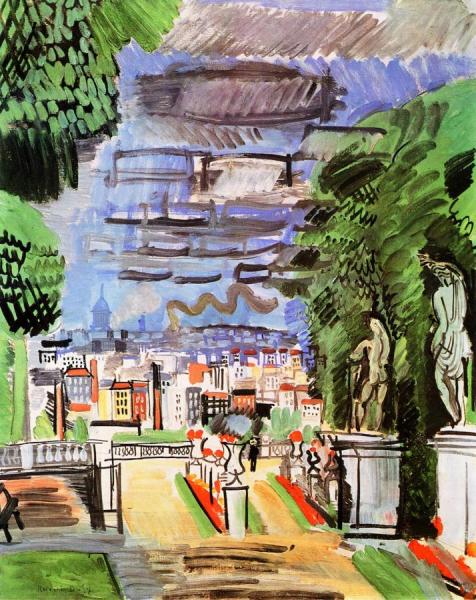 Part Of Saint-cloud by Raoul Dufy