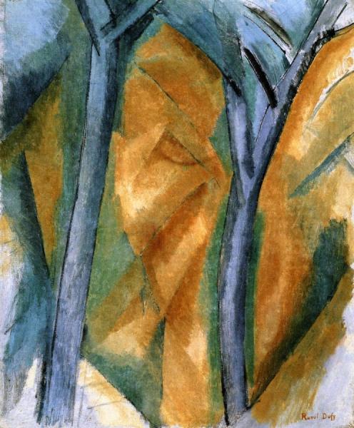 Pines At L'estaque by Raoul Dufy