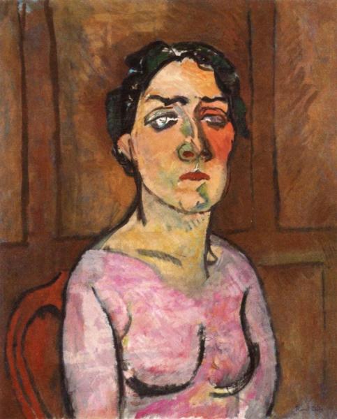 Portrait Of Madame Raoul Dufy by Raoul Dufy