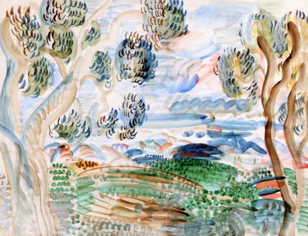 Provençal Landscape by Raoul Dufy